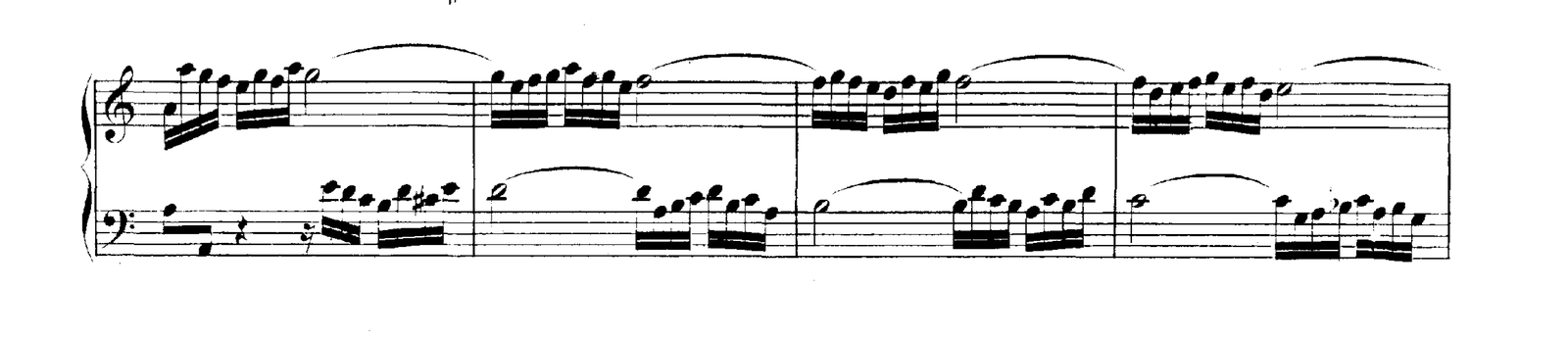 Invention No. 1 in C major, original edition, page 17, bars 15–18