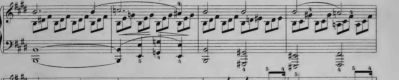 Piano Sonata No. 14 in C# minor, Op. 27 No. 2 'Moonlight': I. Adagio sostenuto, original edition, page 167, bars 17–20
