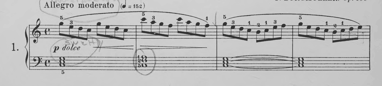 Candour (Frankness), original edition, page 4, bars 1–4