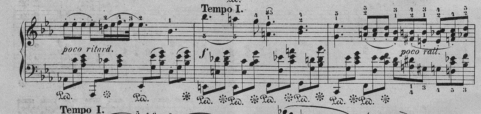 Nocturne in Eb major, Op. 9 No. 2, original edition, page 18, bars 10–12